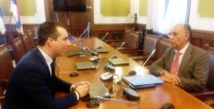 19.septembar 2017. Predsednik PGP sa Argentinom dr Vladimir Orlić i argentinski ambasador u Srbiji Rikardo F. Fernandes